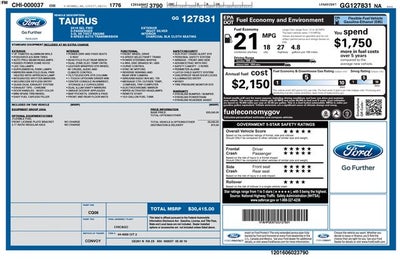 2016 Ford Taurus SEL