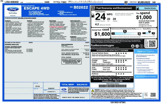 2019 Ford Escape SE