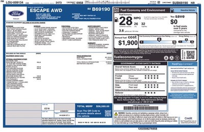 2025 Ford Escape ST-Line In-Transit