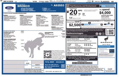 2026 Ford Bronco Big Bend In-Transit