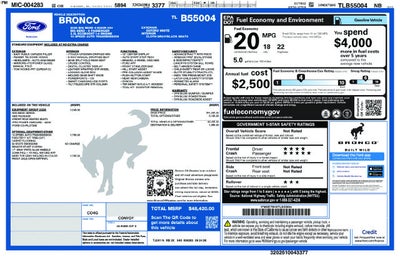 2026 Ford Bronco Big Bend In-Transit