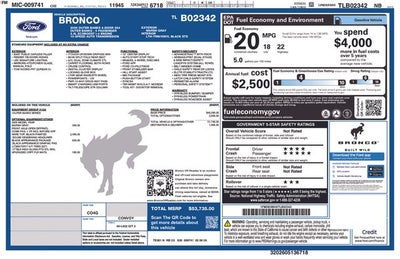 2026 Ford Bronco Outer Banks In-Transit