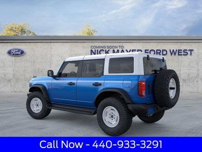 2026 Ford Bronco Heritage Edition In-Transit