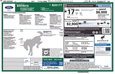 2026 Ford Bronco Outer Banks In-Transit