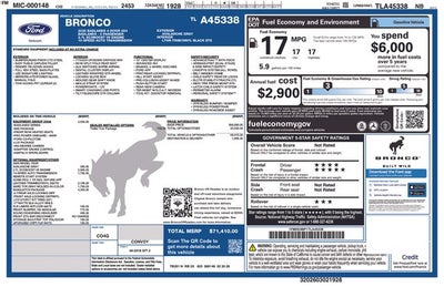 2026 Ford Bronco Badlands In-Transit