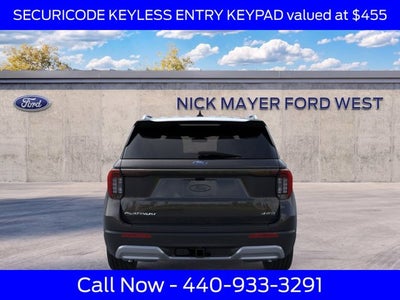 2026 Ford Explorer Platinum