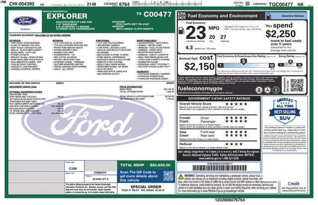 2026 Ford Explorer ST-Line