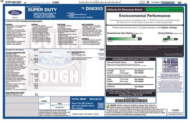 2026 Ford F-250SD Lariat