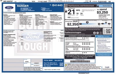 2026 Ford Ranger XLT In-Transit