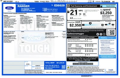 2026 Ford Ranger Lariat In-Transit