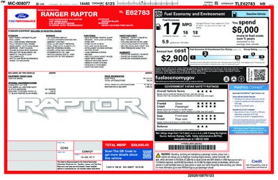 2026 Ford Ranger Raptor In-Transit