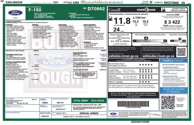 2024 Ford F-150 XLT