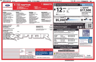 2026 Ford F-150 Raptor In-Transit