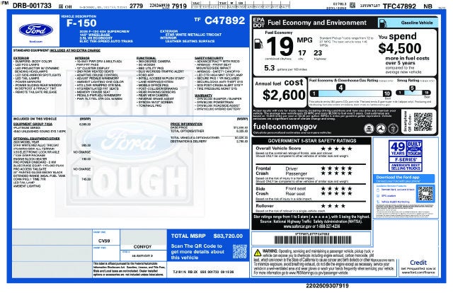 2026 Ford F-150 Platinum In-Transit