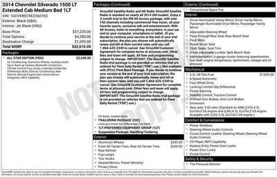 2014 Chevrolet Silverado 1500 LT LT1