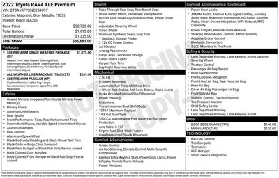 2022 Toyota RAV4 XLE Premium