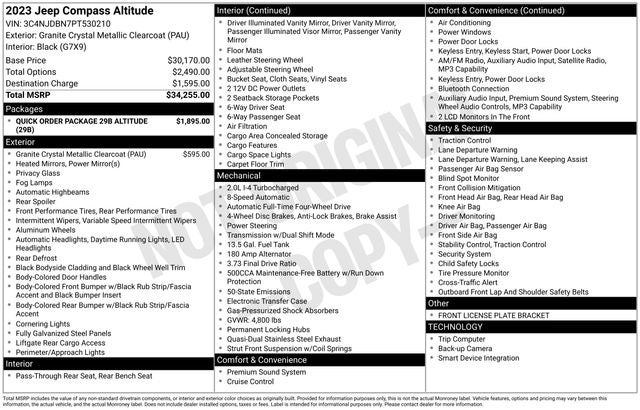 2023 Jeep Compass Latitude