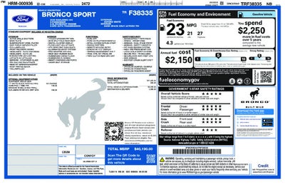 2026 Ford Bronco Sport Badlands In-Transit