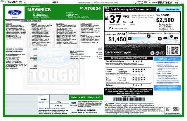 2024 Ford Maverick XLT