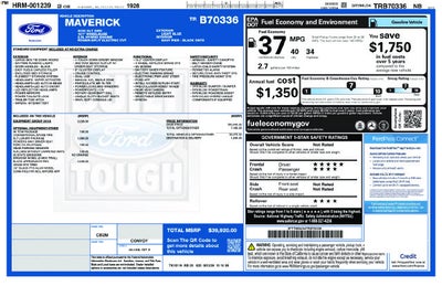 2026 Ford Maverick XLT In-Transit