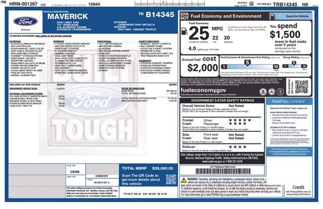 2026 Ford Maverick Lariat In-Transit