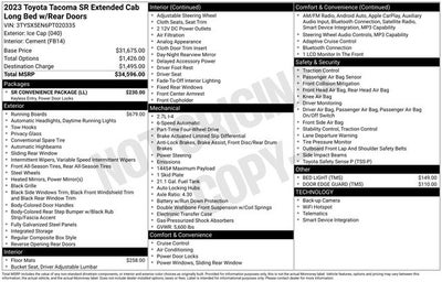 2023 Toyota Tacoma SR