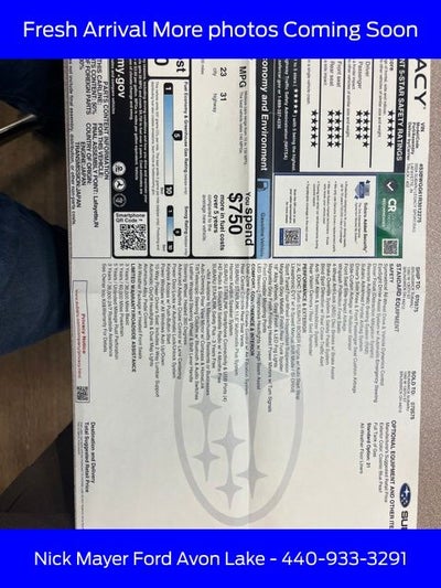2024 Subaru Legacy Sport