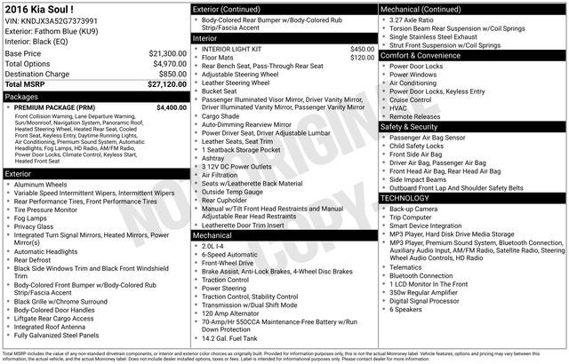 2016 Kia Soul Exclaim