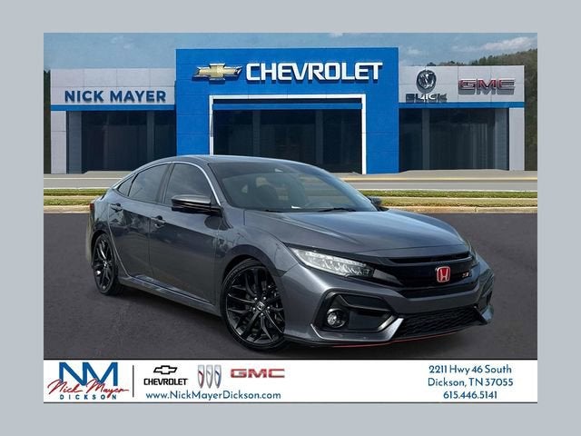 2020 Honda Civic Si Sedan Manual
