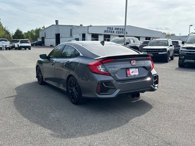 2020 Honda Civic Si Sedan Manual