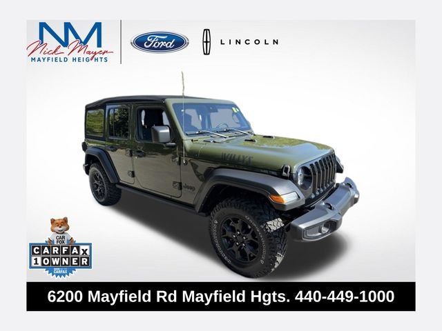 2022 Jeep Wrangler Unlimited Willys