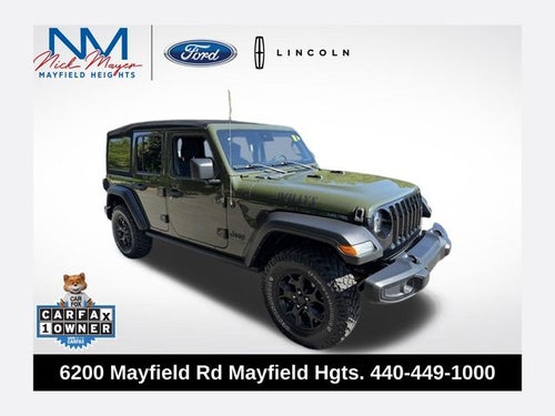 2022 Jeep Wrangler Unlimited Willys