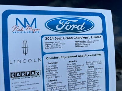 2024 Jeep Grand Cherokee L Limited