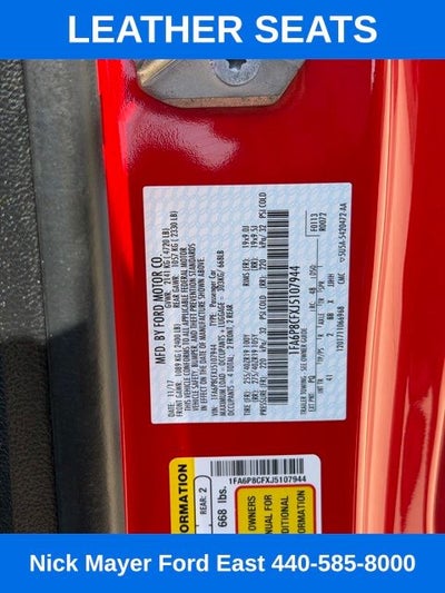 2018 Ford Mustang GT Premium