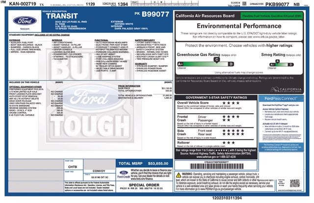 2023 Ford Transit-350 XL