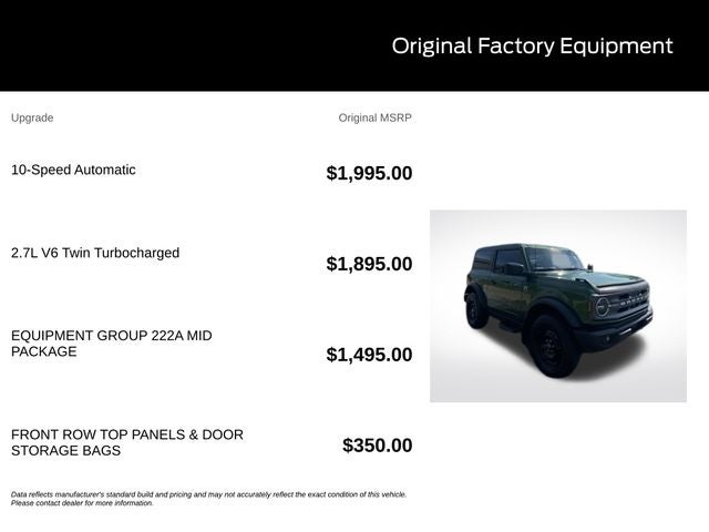 2023 Ford Bronco Big Bend