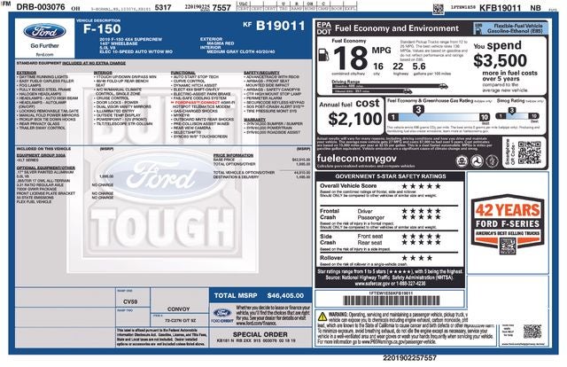 2019 Ford F-150 XLT