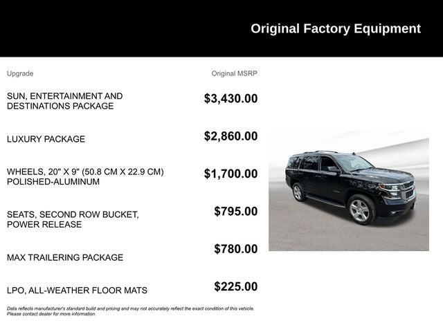 2018 Chevrolet Tahoe LT