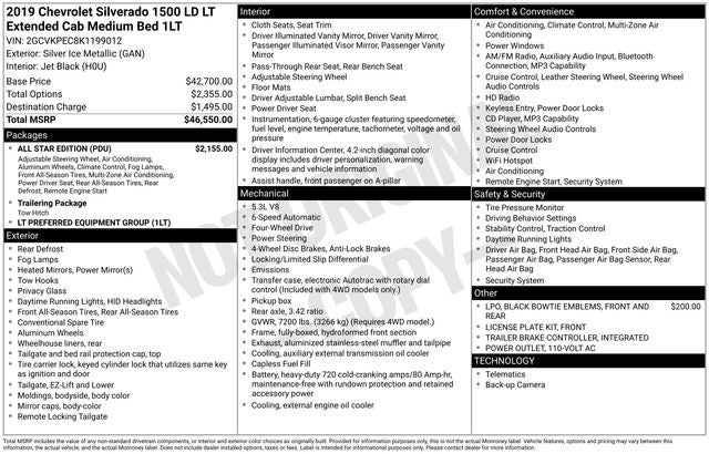 2019 Chevrolet Silverado 1500 LD LT