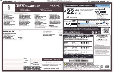 2023 Lincoln Nautilus Standard