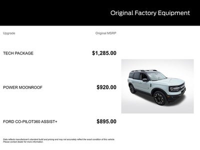 2023 Ford Bronco Sport Outer Banks