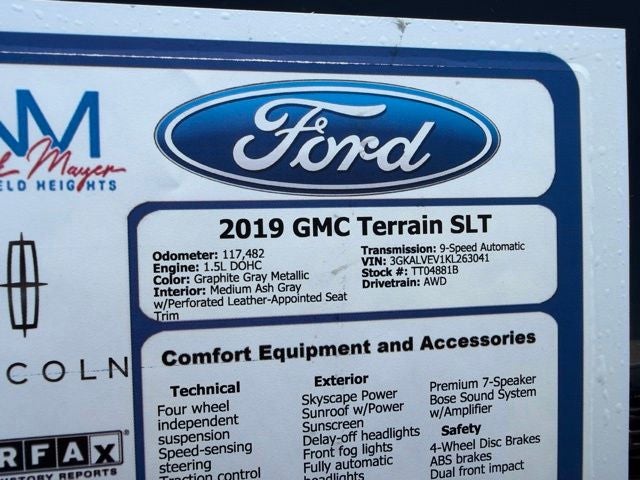 2019 GMC Terrain SLT