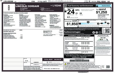 2023 Lincoln Corsair Reserve