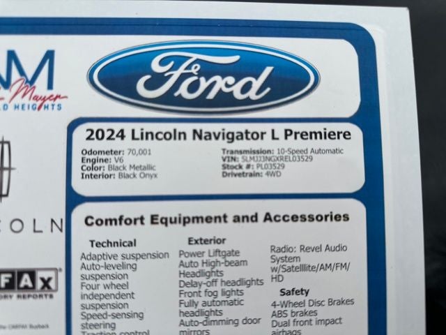 2024 Lincoln Navigator L Premiere