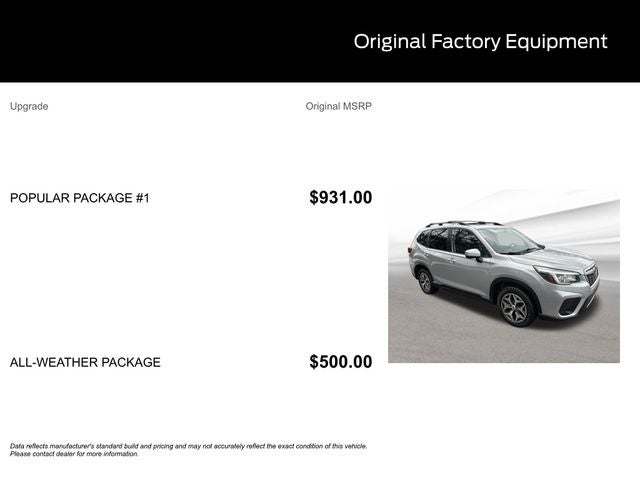 2019 Subaru Forester Premium