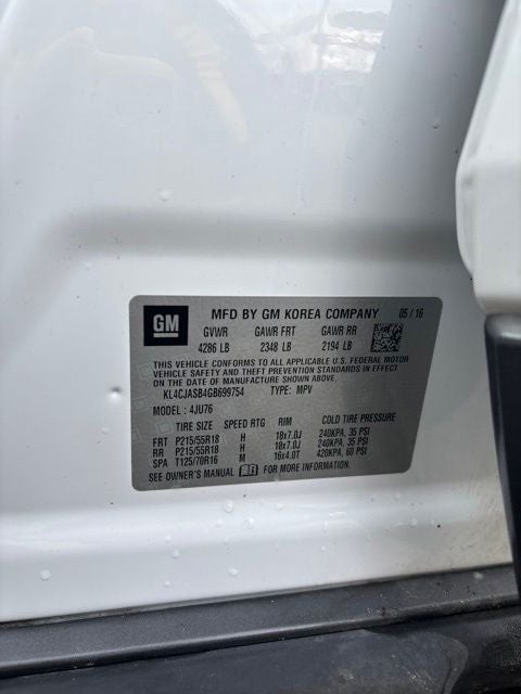 2016 Buick Encore Base