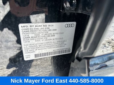 2025 Audi Q3 Premium S Line quattro