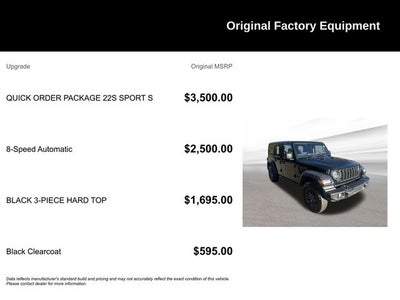 2024 Jeep Wrangler Sport S