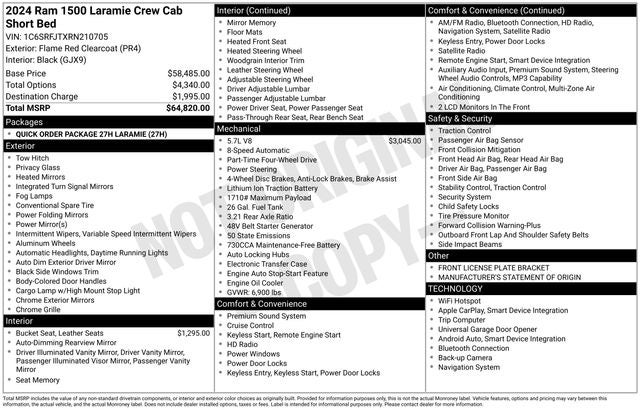 2024 RAM 1500 Laramie