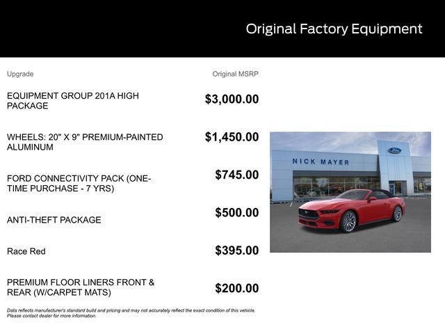 2026 Ford Mustang EcoBoost Premium